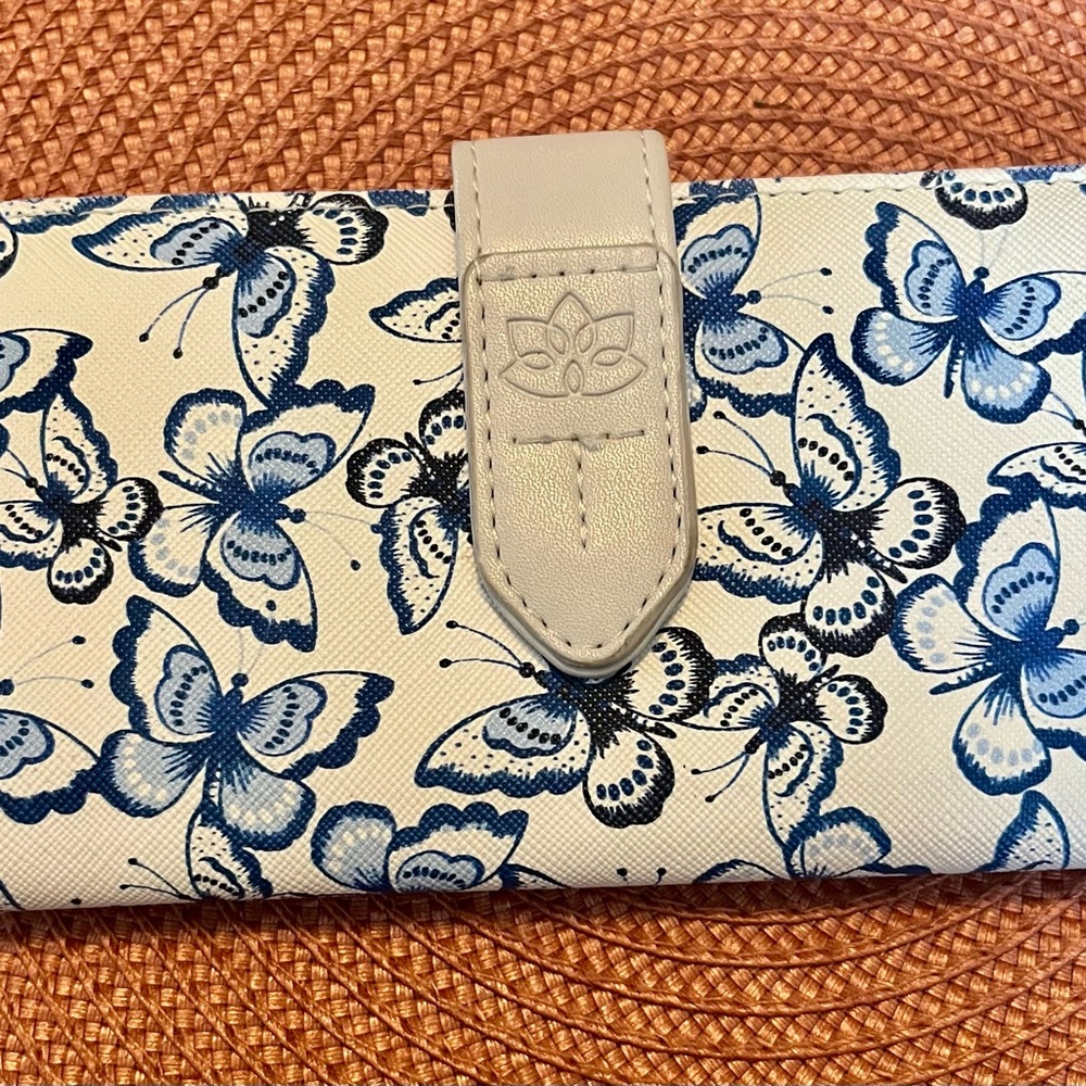 Floral Butterfly Wallet
